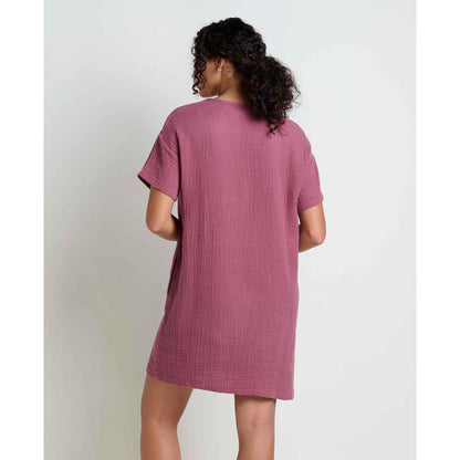 Toad & Co Women's Tate Double Weave Short Sleeve Dress-Women's - Clothing - Dresses-Toad & Co-Appalachian Outfitters