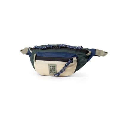 Topo Designs Mountain Waist Pack-Accessories - Bags-Forest / Bone White-Appalachian Outfitters