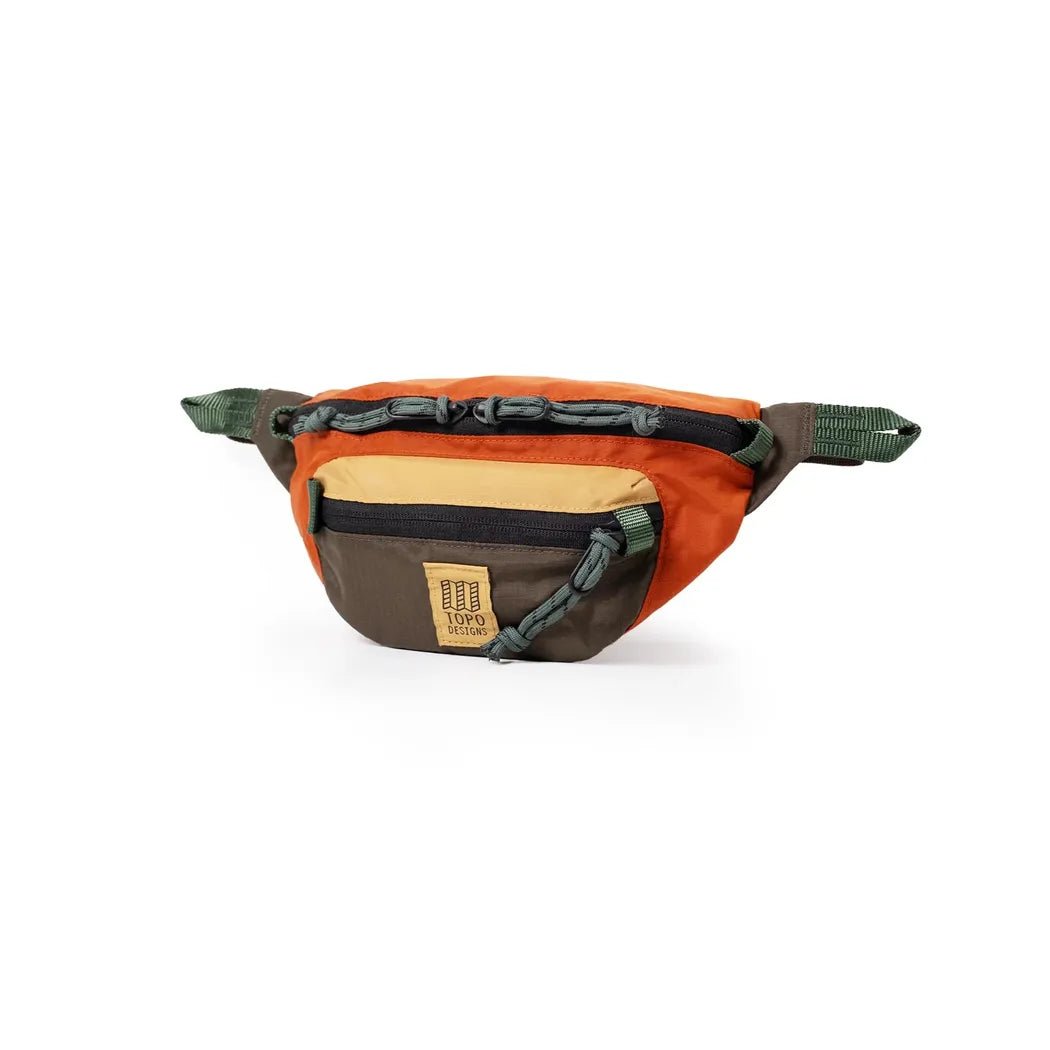 Topo Designs Mountain Waist Pack-Accessories - Bags-Woodland / Terracotta-Appalachian Outfitters