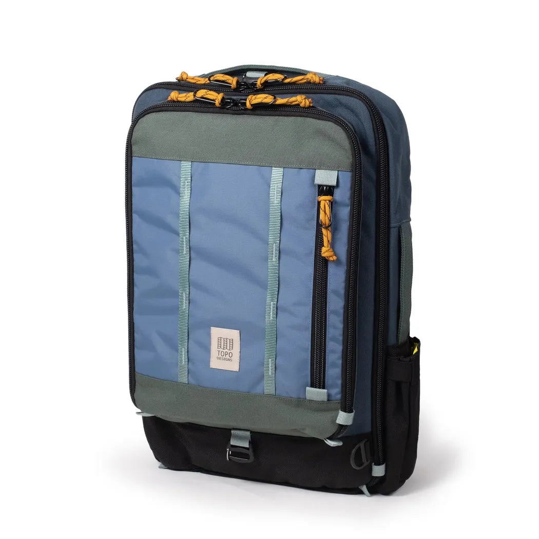 Topo Designs Global Travel Bag 30L-Travel - Bags-Topo Designs-Stone Blue / Forest-Appalachian Outfitters