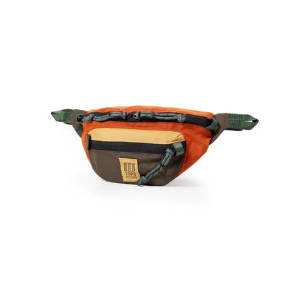 Topo Designs Mountain Waist Pack-Accessories - Bags-Topo Designs-Woodland / Terracotta-Appalachian Outfitters