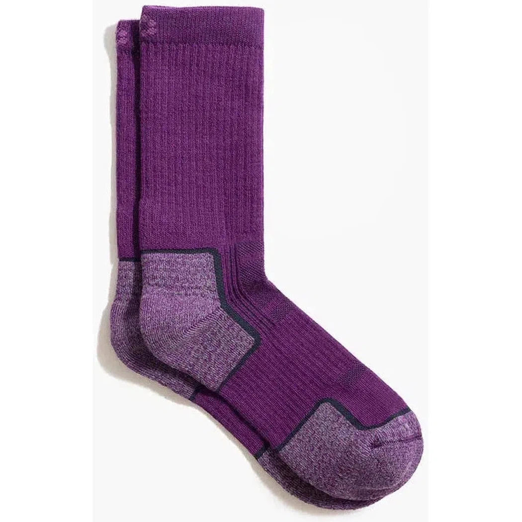 Tough Cuties Eve The Original Ladies Light Weight Hiker Crew-Accessories - Socks - Women's-Violet-S-Appalachian Outfitters