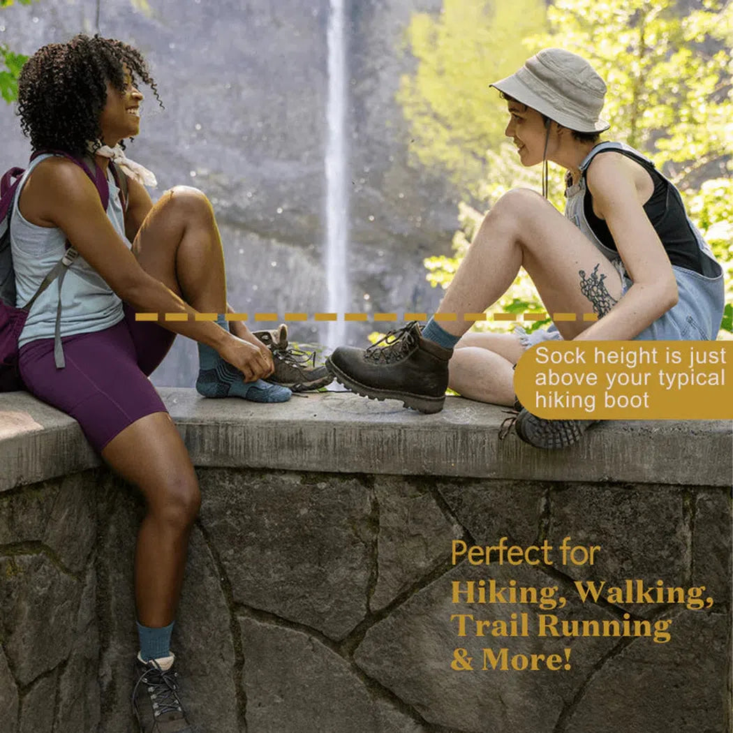 Tough Cuties Eve The Original Ladies Light Weight Hiker Quarter-Accessories - Socks - Women's-Tough Cuties-Appalachian Outfitters