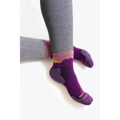 Tough Cuties Eve The Original Ladies Light Weight Hiker Quarter Horizon-Accessories - Socks - Women's-Tough Cuties-Appalachian Outfitters