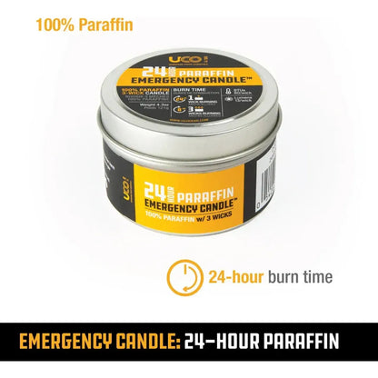 UCO 24 Hour Paraffin Emergency Candle-Camping - Lighting - Flashlights-UCO-Appalachian Outfitters