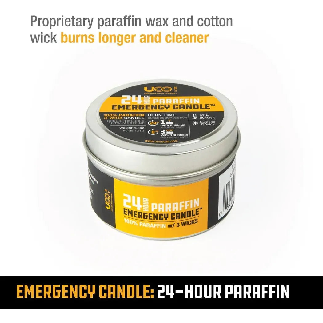 UCO 24 Hour Paraffin Emergency Candle-Camping - Lighting - Flashlights-UCO-Appalachian Outfitters
