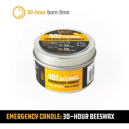UCO 30 Hour Beeswax Emergency Candle-Camping - Lighting - Flashlights-UCO-Appalachian Outfitters