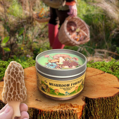 Wanderlust Folk The Mushroom Forager | Spring Outdoorsy Candle-Accessories - Novelty - Decor-Wanderlust Folk-4 oz-Appalachian Outfitters