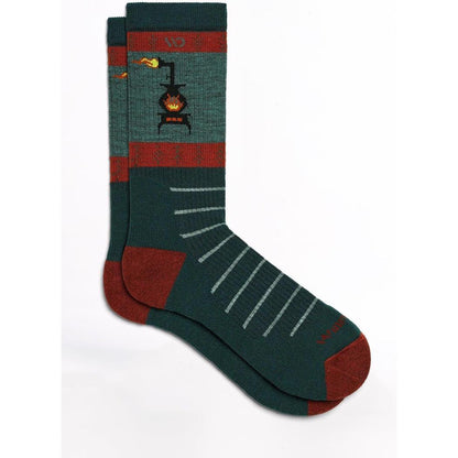 Wide Open Men's Stoked Midweight Sock-Accessories - Socks - Men's-Wide Open-Appalachian Outfitters