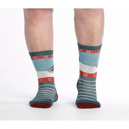 Wide Open Women's Sleigh All Day Midweight Micro Crew Sock-Accessories - Socks - Women's-Wide Open-Appalachian Outfitters
