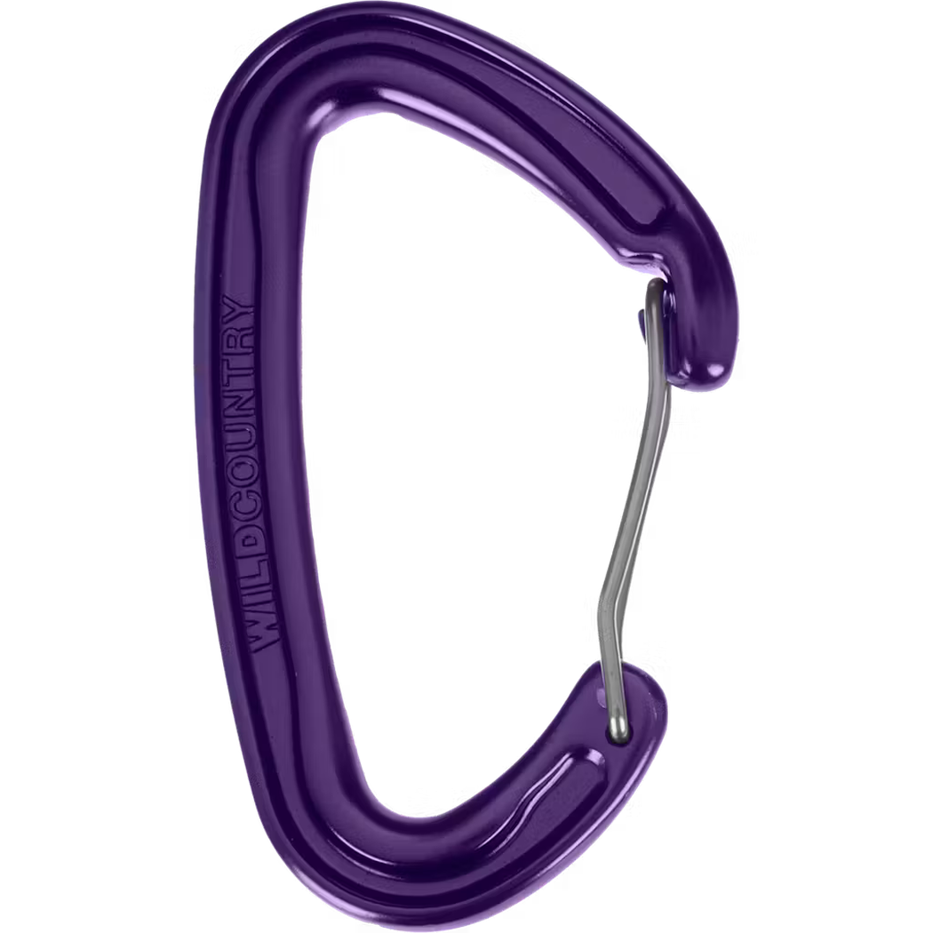 Wild Country Wildwire Carabiner-Climbing - Hardware - Carabiners-Wild Country-Purple-Appalachian Outfitters