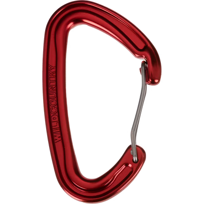 Wild Country Wildwire Carabiner-Climbing - Hardware - Carabiners-Wild Country-Red-Appalachian Outfitters
