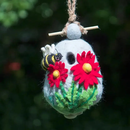 Wild Woolies Bumble Birdhouse-Accessories - Novelty - Decor-Wild Woolies-Appalachian Outfitters