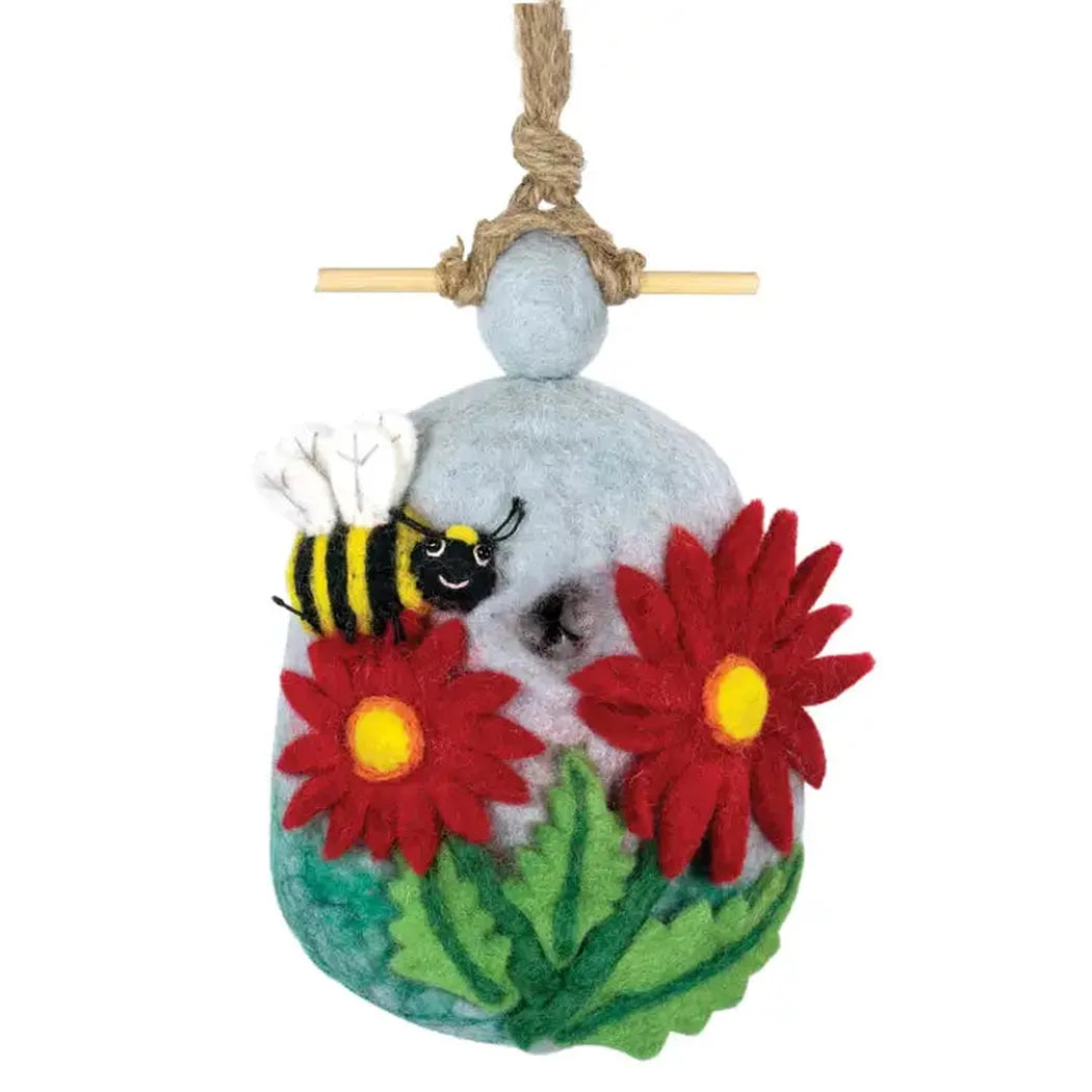Wild Woolies Bumble Birdhouse-Accessories - Novelty - Decor-Wild Woolies-Appalachian Outfitters